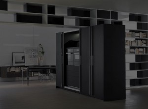 Open Concept Kitchen Cabinet Background