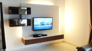 Melamine TV Wall Cabinet