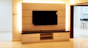 Melamine TV Wall Cabinet