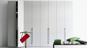 Swing Doors Wardrobe Cabinet Design 02
