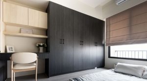 Swing Doors Wardrobe Cabinet Design 03