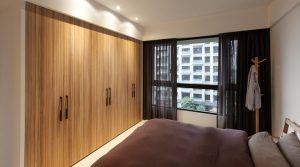 Swing Doors Wardrobe Cabinet Design 05