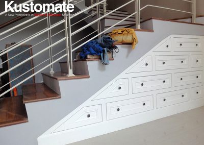 Drawer Type Classic Under Stair Cabinet