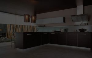 Modern Kitchen Cabinet Design Background