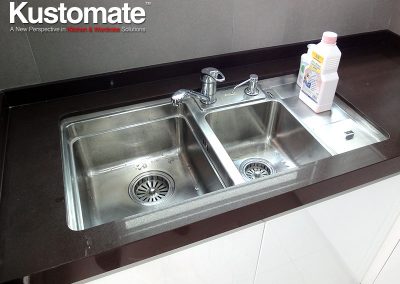 Quartz Surface Countertops For Wet Kitchen Sink