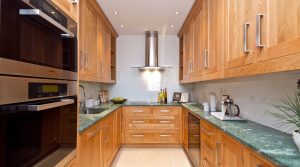 Solid Wood Kitchen Cabinet Design 01