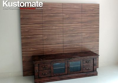 Melamine Living Room TV Wall