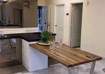 Custom Shape Island Kitchen Cabinetry Design 02