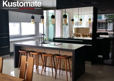 Open Concept Island Kitchen Cabinetry Design 01