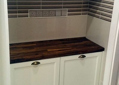 Solid Wood Classic Kitchen Cabinet Design 06