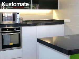 Contemporary Minimalist Gloss Kitchen Cabinet Design & Build For Residential House 04
