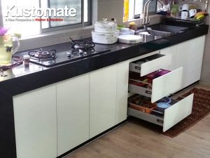 Contemporary Minimalist Gloss Kitchen Cabinet Design & Build For Residential House 07