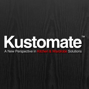 Kustomate Cabinet Industry Cabinetry Company Logo