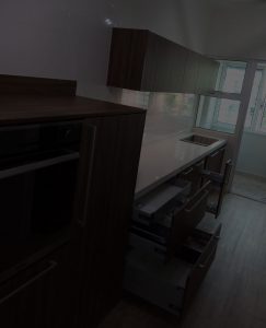 Kuala Lumpur Apartment House Kitchen Cabinet Design Build Background